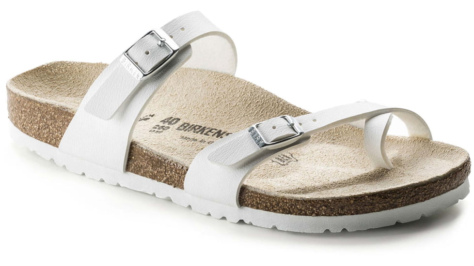 Birkenstock Mayari Birko-Flor Sandals - Womens, White, 41, 1014190-R-41