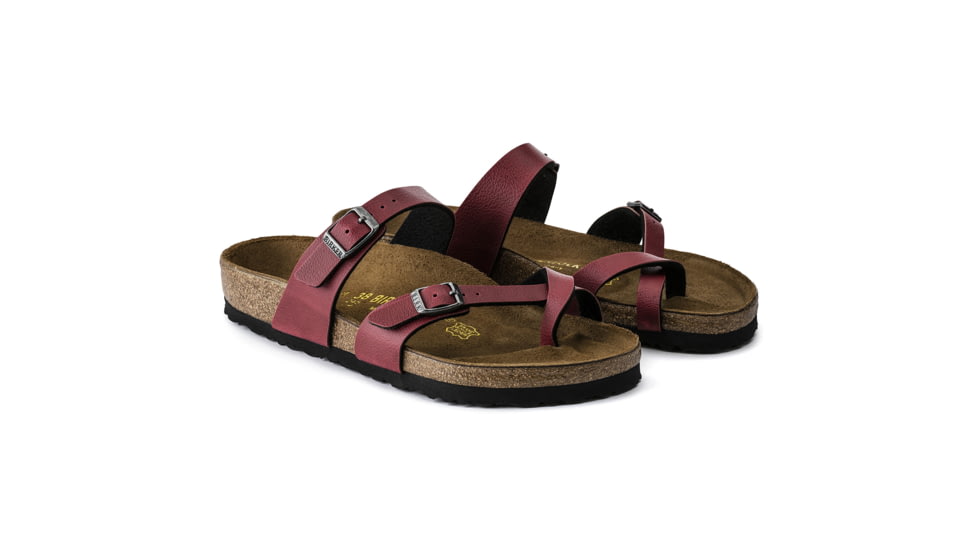 Birkenstock Mayari Birko-Flor Women's Sandal, Bordeaux, 1005021