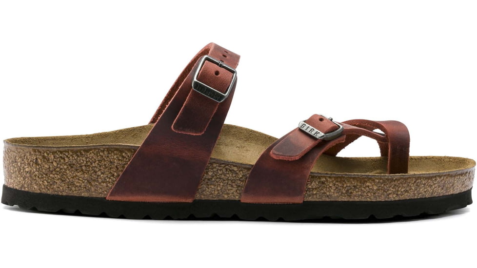 Birkenstock Mayari Oiled Leather Sandals - Womens, Earth, 41, 1015548-R-41