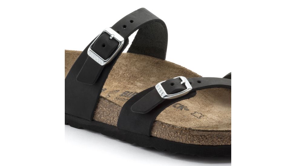 Birkenstock Mayari Oiled Leather - Women's, Black, 36 17148-1-36