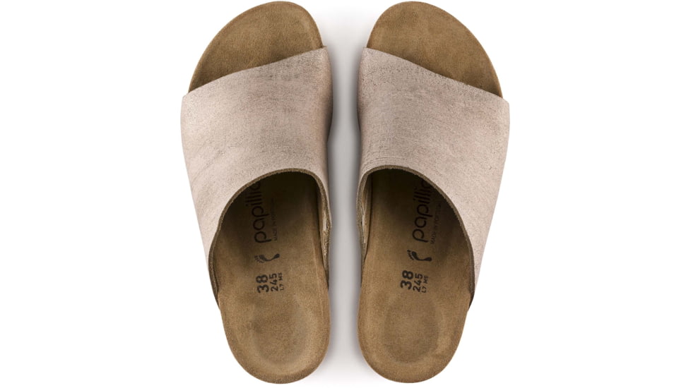 Birkenstock Namica Leather Sandals - Womens, Washed Metallic Rose Gold, 41, 1014836-N-41