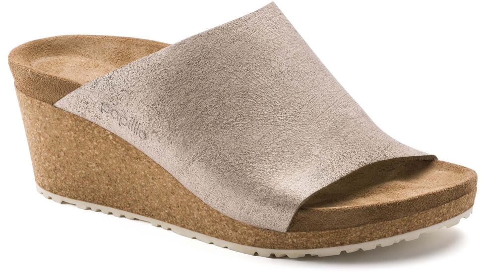 Birkenstock Namica Leather Sandals - Womens, Washed Metallic Rose Gold, 41, 1014836-N-41