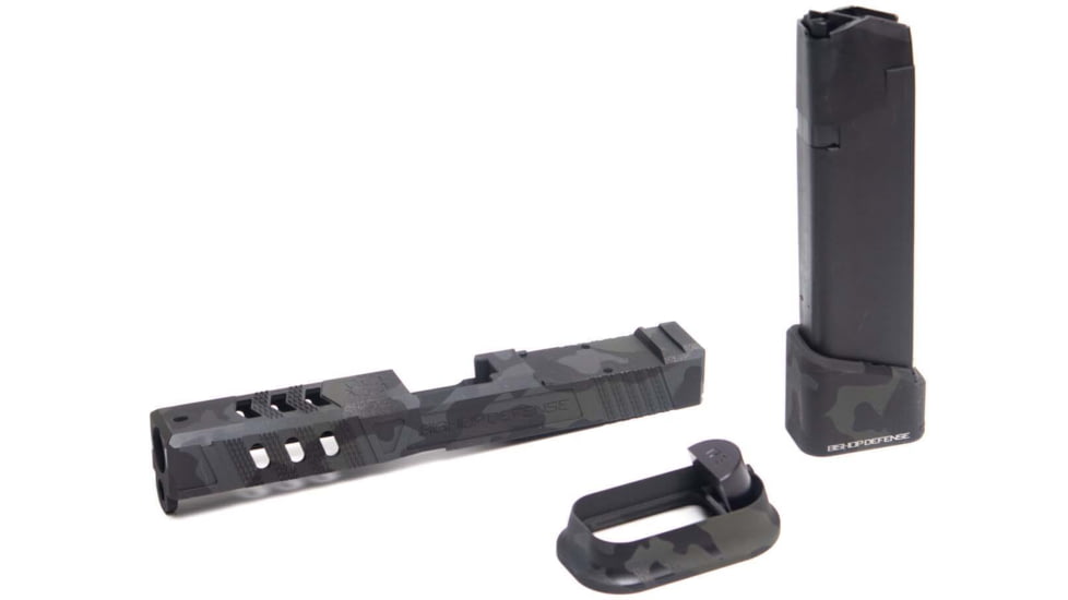 Bishop Defense Glock 17 Gen 3 Tier 1 Pistol Slide Builders Kit, Dark Multicam, BDBKG17G3T1DMC