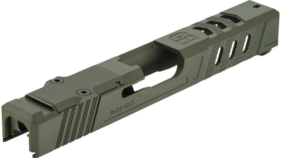 Bishop Defense Pistol Slide, Glock 17, Gen 3, Tier 1, Olive Drab, BDSLG17G3T1OD