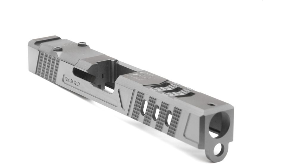 Bishop Defense Pistol Slide, Glock 17, Gen 3, Tier 1, Tungsten, BDSLG17G3T1TNG