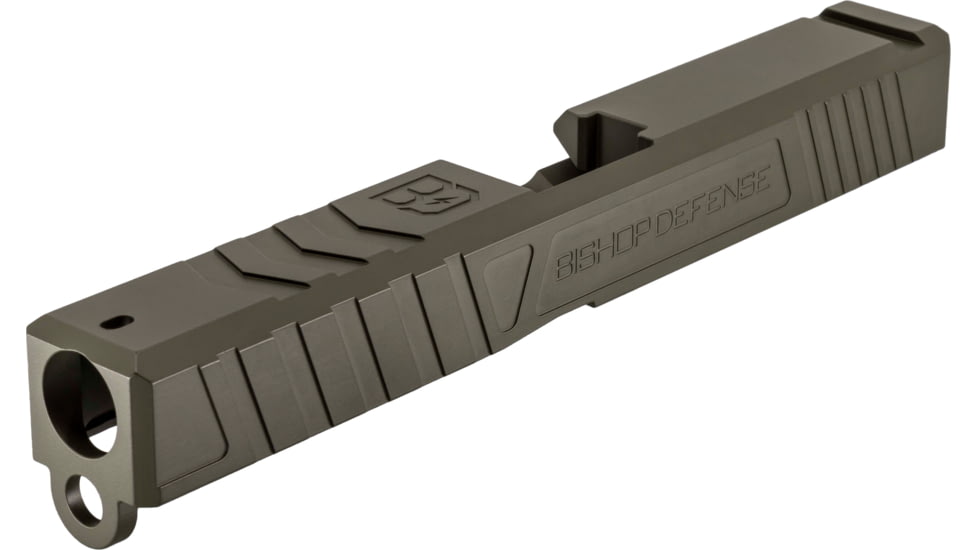 Bishop Defense Pistol Slide, Glock 17, Gen 3, Tier 3, Olive Drab, BDSLG17G3T3OD