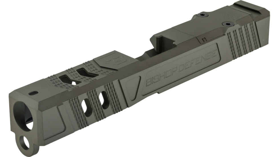 Bishop Defense Pistol Slide, Glock 19, Gen 3, Tier 1, Olive Drab, BDSLG19G3T1OD