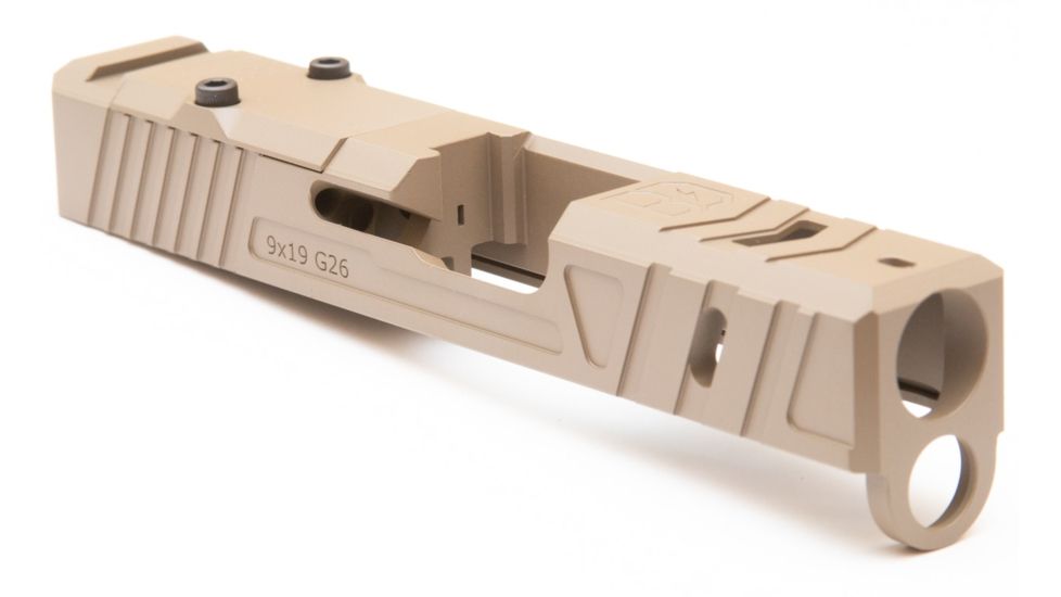 Bishop Defense Pistol Slide, Glock 26, Gen 3, Tier 3, Flat Dark Earth, BDSLG26G3T3FDE