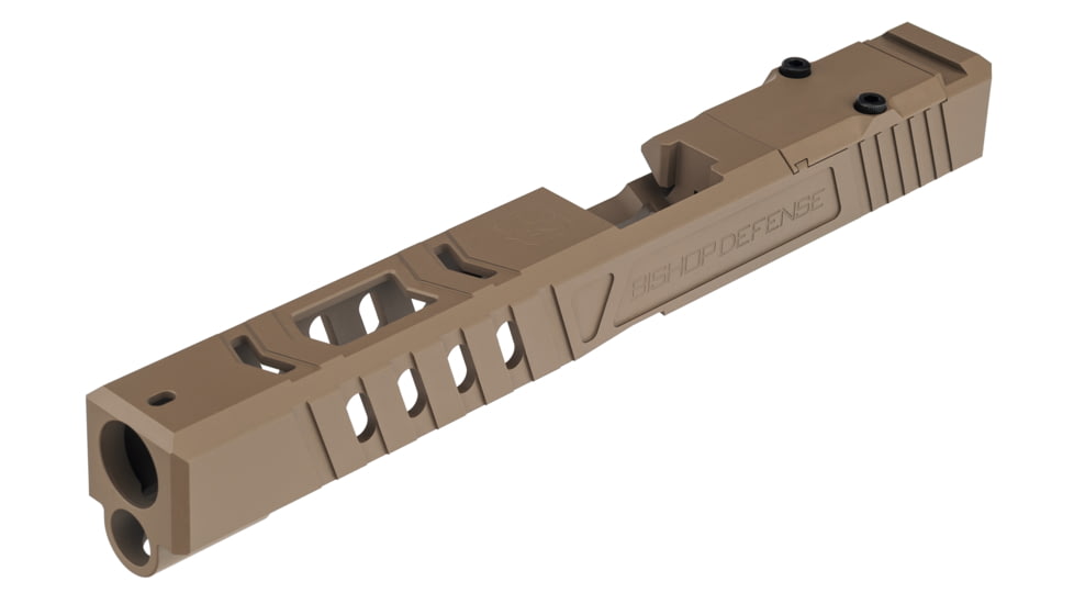 Bishop Defense Pistol Slide, Glock 34, Gen 3, Tier 2, Flat Dark Earth, BDSLG34G3T2FDE