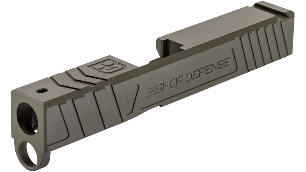 Bishop Defense Pistol Slide, Glock 43, Gen 3, Tier 3, Olive Drab, BDSLG43G3T3OD