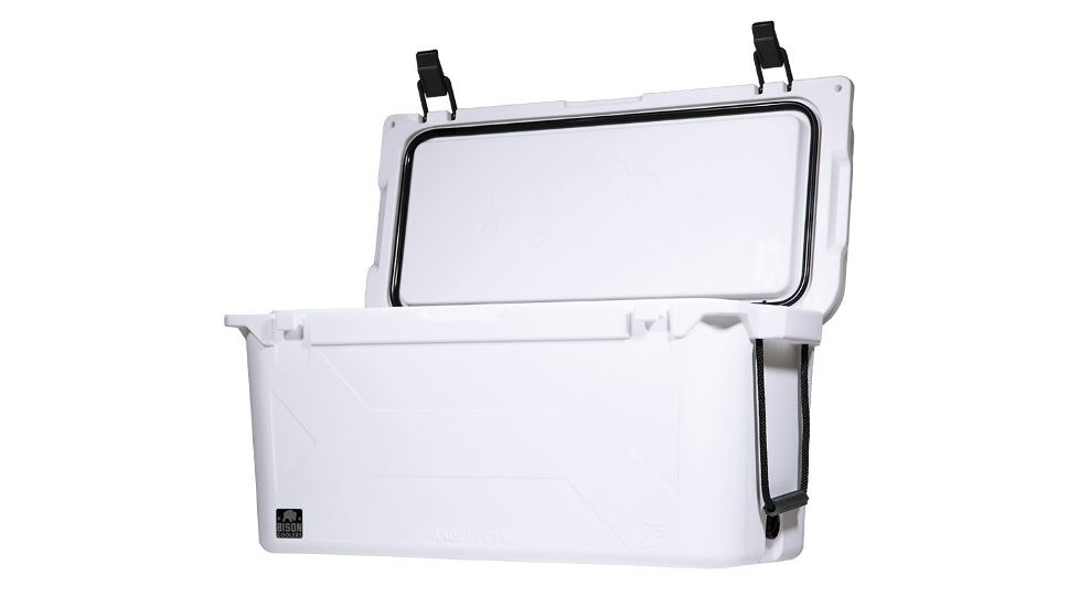 Bison Coolers 75 QT Cooler, White, 75 QT 500301