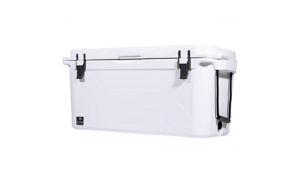 Bison Coolers 75 QT Cooler, White, 75 QT 500301
