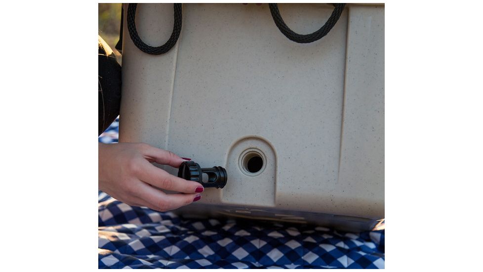 Bison Coolers 75 QT Cooler, Sand, 75 QT 500302