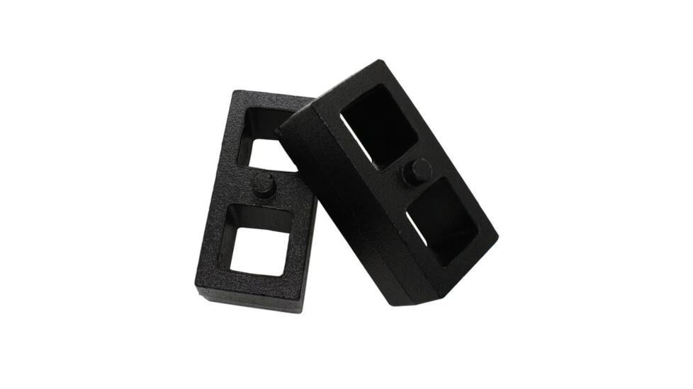 Bison Offroad GM 1500 1988-1998 &amp; GM 2500/3500 2000-2010 8-Lug Block Kit, Black, 2, GR-1502
