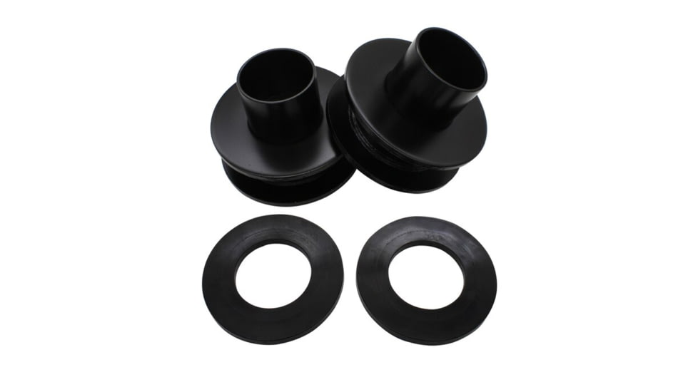 Bison Offroad Leveling Kit for Ford Super Duty 4WD 2011-2019, 35in Max Tire Size, Black, 2.5, FF-2503-35