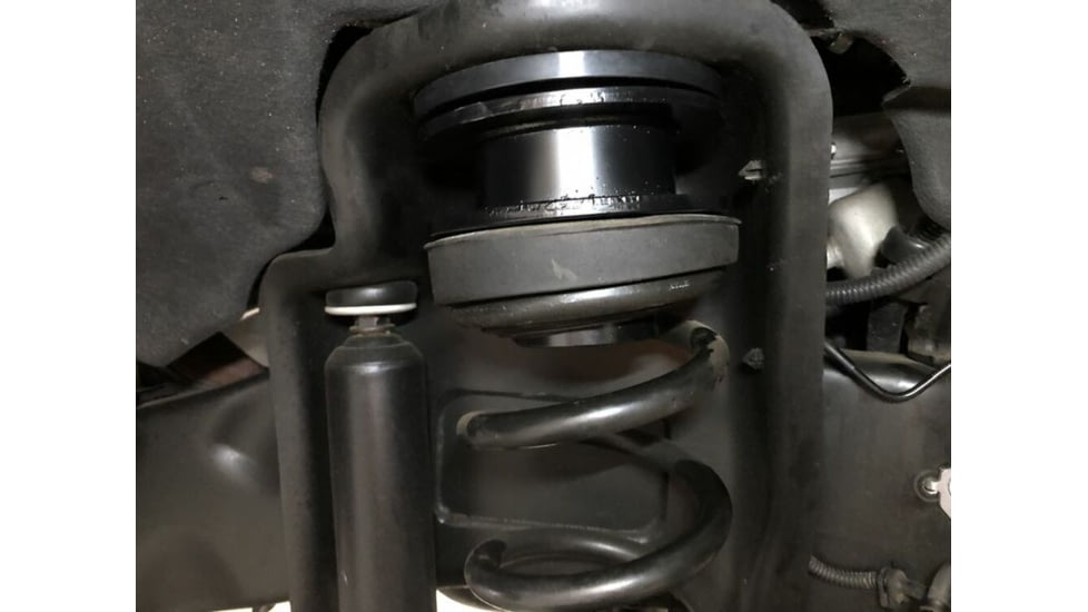 Bison Offroad Leveling Kit for Ford Super Duty 4WD 2011-2019, 35in Max Tire Size, Black, 2.5, FF-2503-35