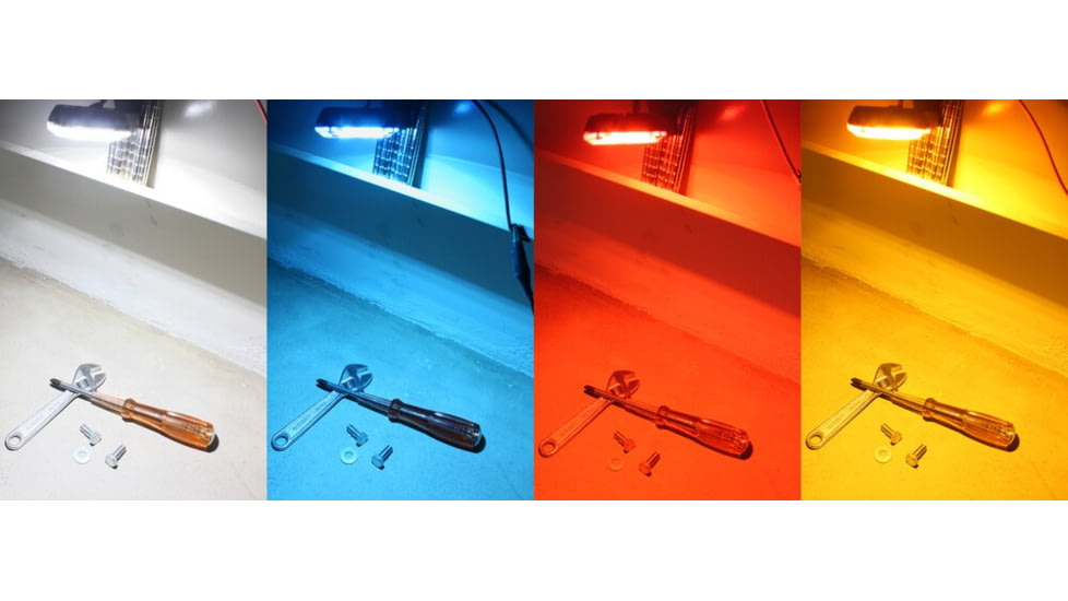 Bison Offroad YAK! Universal 600 Lumen Light Kit, 1 Pack, Amber, UL-0504