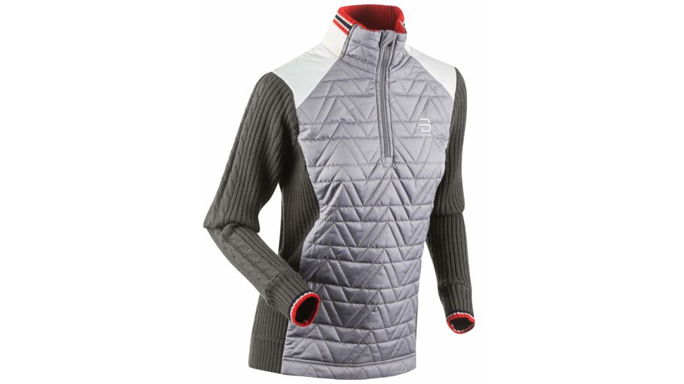 Bjorn Daehlie Half Zip Comfy - Women's -Silver Filigree-Small
