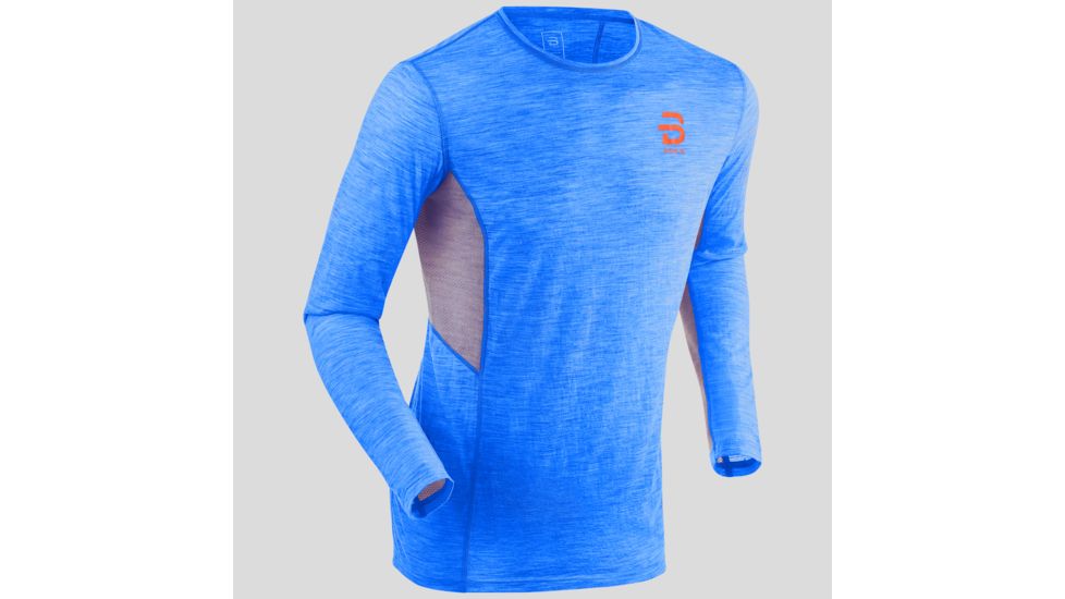 Bjorn Daehlie Training Wool Long Sleeve - Men's, Estate Blue, Small, 332721-25300-S
