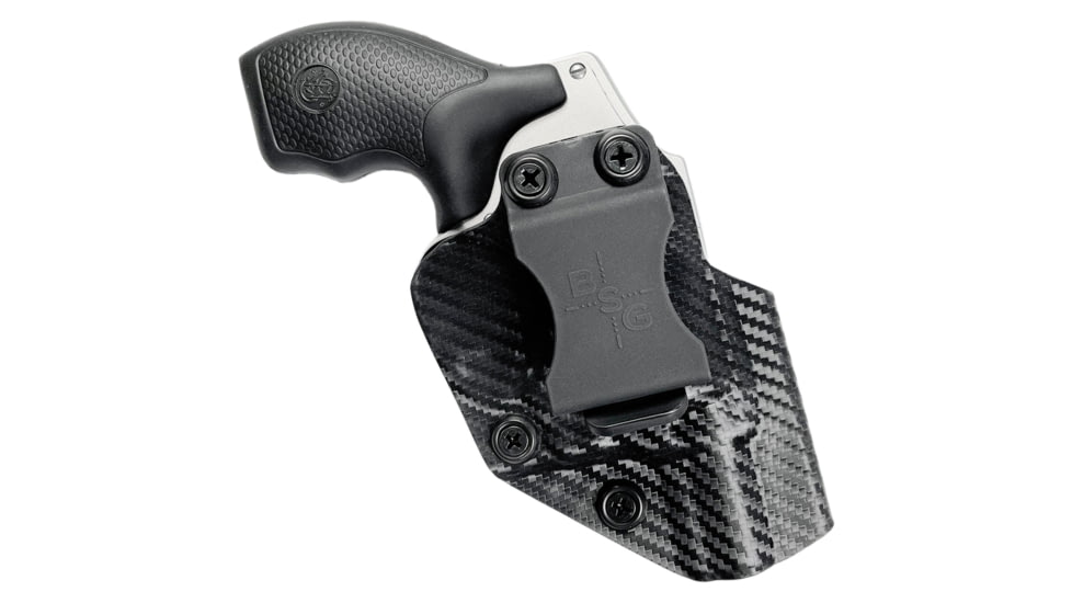 Black Scorpion Outdoor Gear Full Profile IWB Holster, Smith &amp; Wesson Model 642, Right Hand, Carbon Fiber, HC21-IWB01-SW642-CFRH