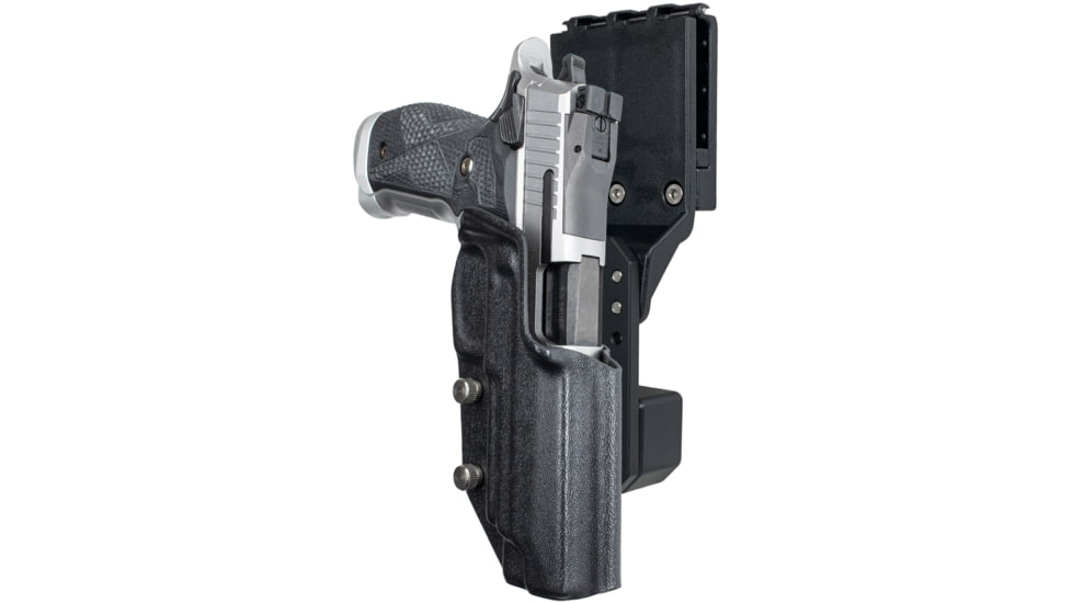 Black Scorpion Outdoor Gear Pro Competition OWB Holster, Sig Sauer P226 XFIVE, Right Hand, Black, HC04-USPSA-P226X5-BKRH