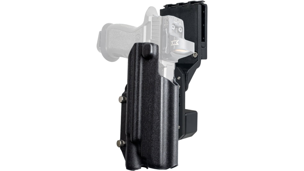 Black Scorpion Outdoor Gear Pro Competition OWB Holster, Sig Sauer P320 Full Size w/ X300, Right Hand, Black, HC04-USPSA-P320X5X300BKRH