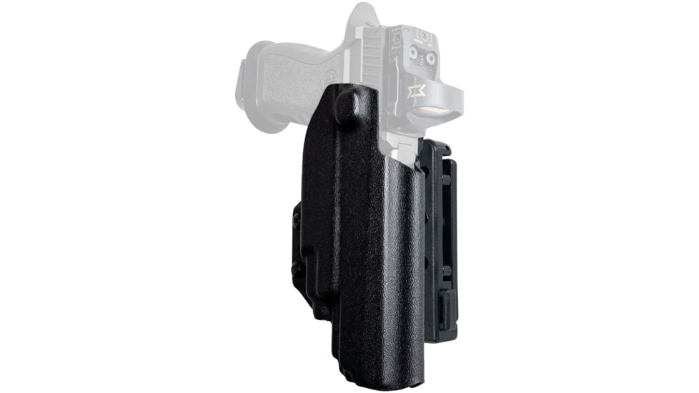 Black Scorpion Outdoor Gear Pro IDPA Competition OWB Holster, Sig Sauer P320 Full Size w/ TLR-7/TLR-8, Right Hand, Black, HC03-IDPA-P320X5TLR8BKRH
