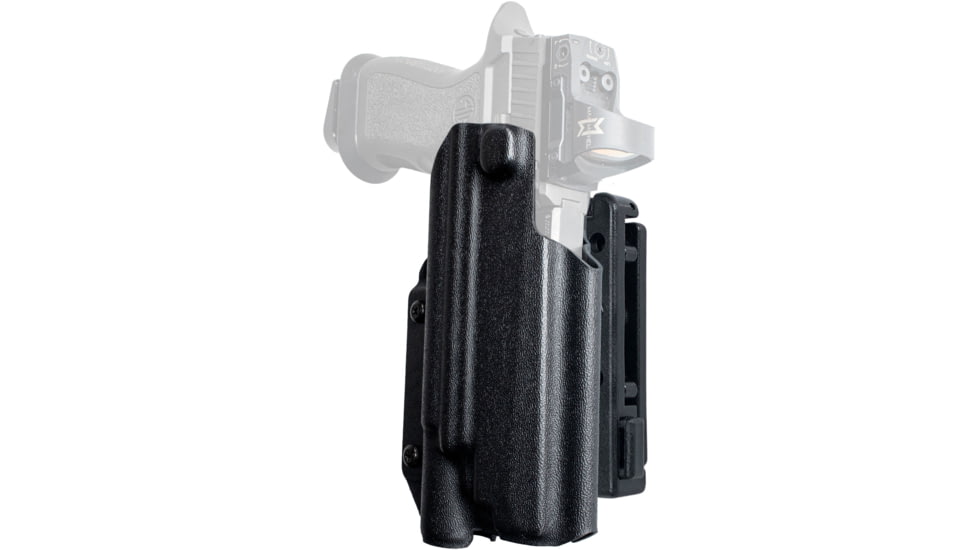 Black Scorpion Outdoor Gear Pro IDPA Competition OWB Holster, Sig Sauer P320 Full Size w/ X-300, Right Hand, Black, HC03-IDPA-P320X5X300BKRH
