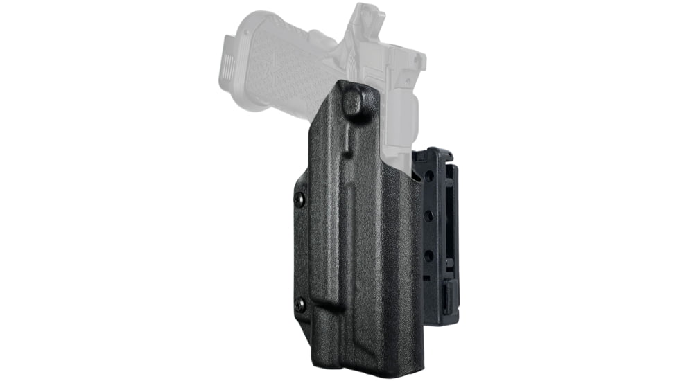 Black Scorpion Outdoor Gear Pro IDPA Competition OWB Holster, Staccato XC w/ X300, Right Hand, Black, HC03-IDPA-STACXC300-BKRH
