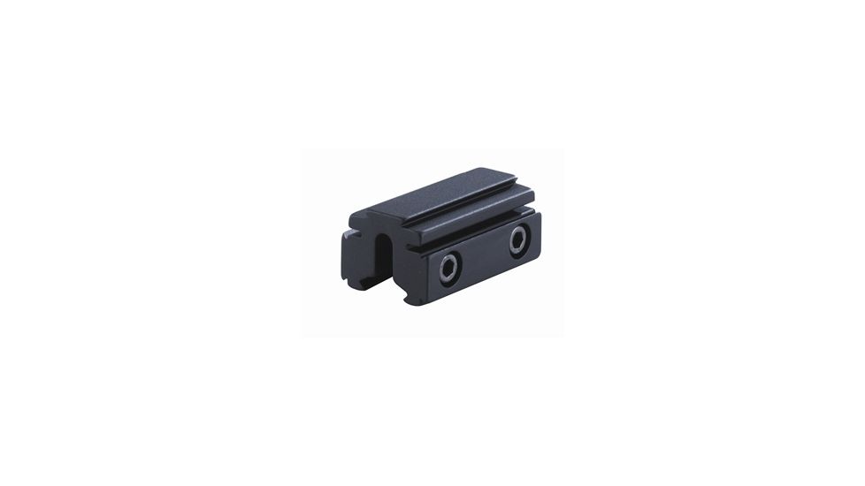 Model 173 1 5/8in Long Tri-Mount Dovetail Riser Mount,Matte Black