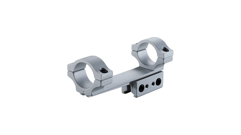 Model 254 Scope Mount,4in Long Cantilever w/1 5/8 Clamping Length,Silver