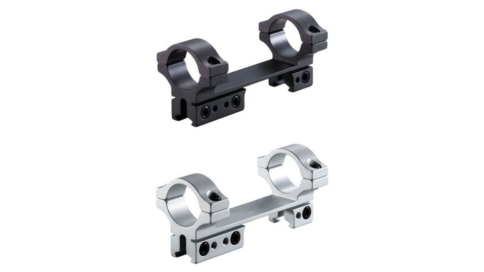 BKL Technologies Model 261 4in Long Rimfire Unitized Dovetail Mount, Black, Silver