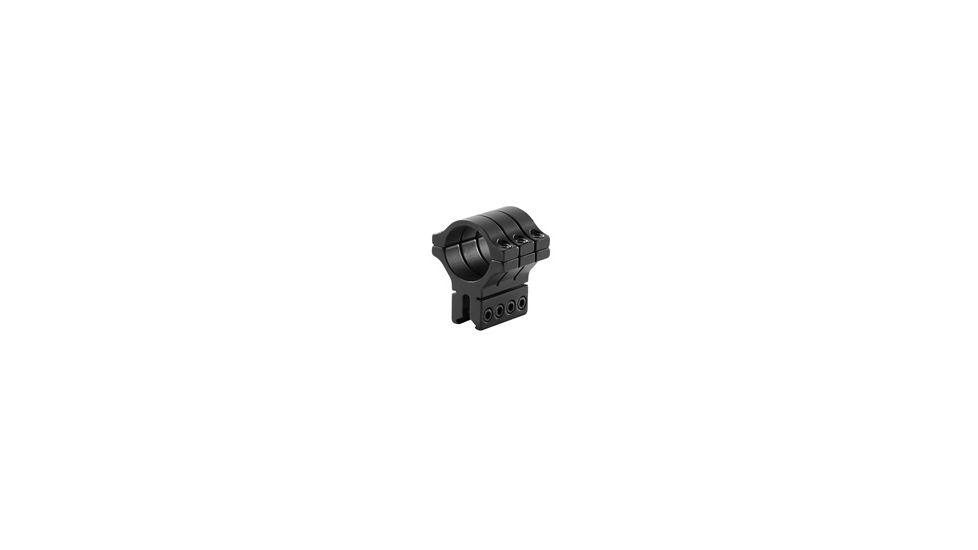 Model 308 1.53in Long Triple Strap Dovetail Ring,Single,Matte Black