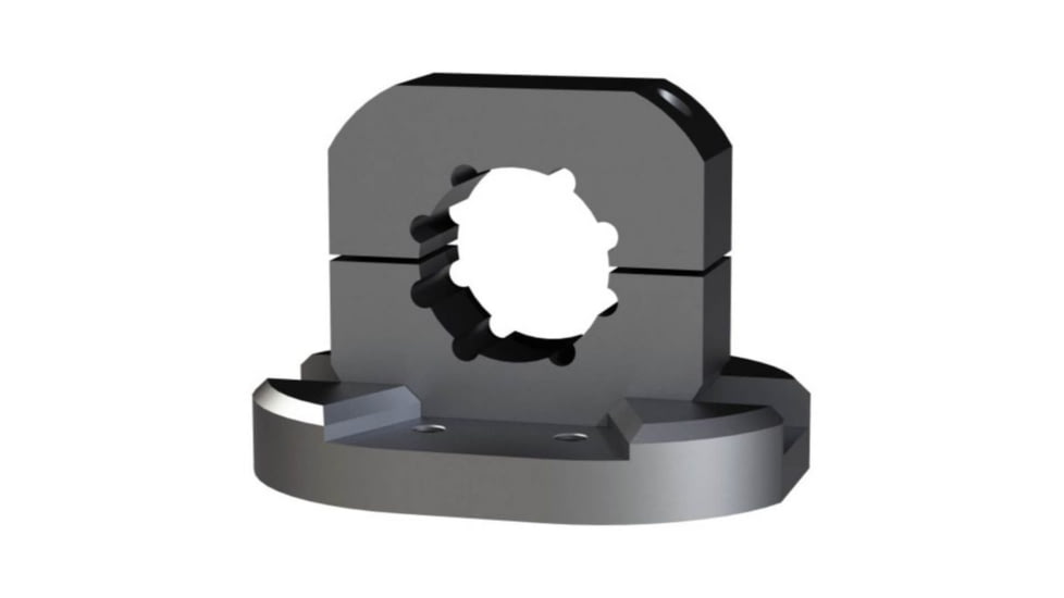 Blac-Rac 1.25in Tube Mount, Black/Gray, 26125