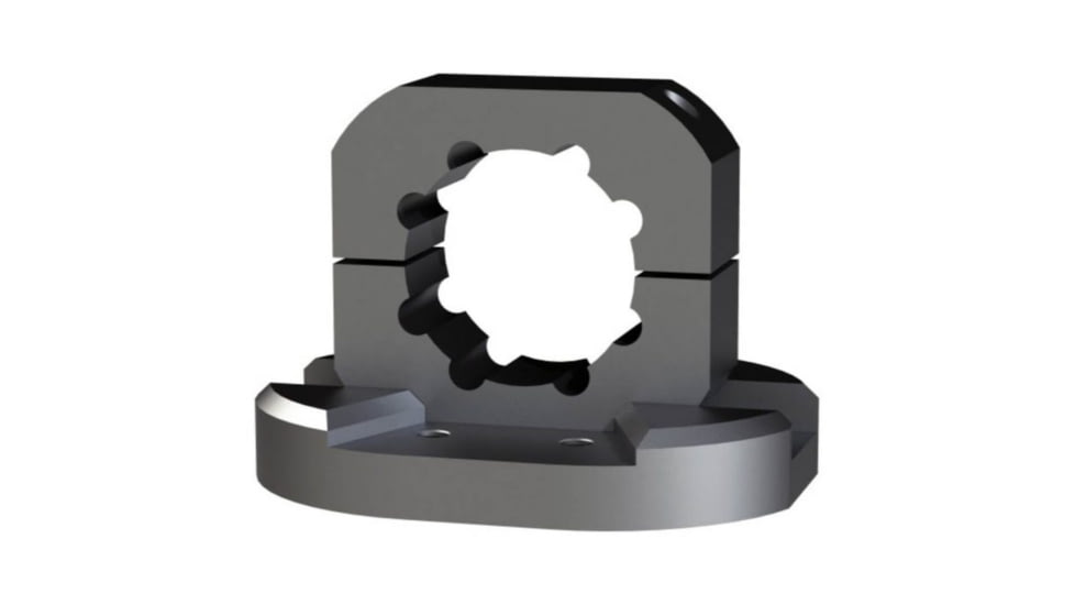 Blac-Rac 1.625in Tube Mount, Black/Gray, 26158