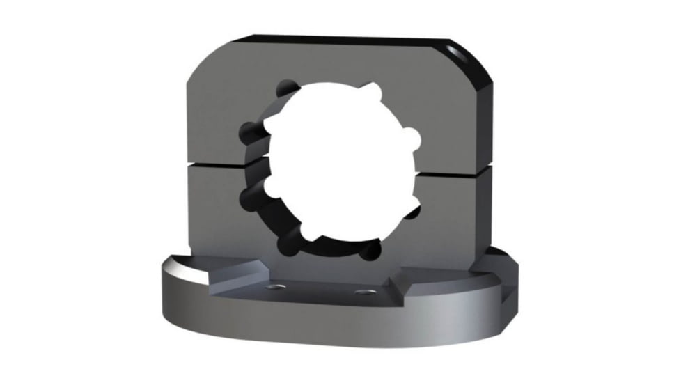 Blac-Rac 1.710in Tube Mount, Black/Gray, 26171