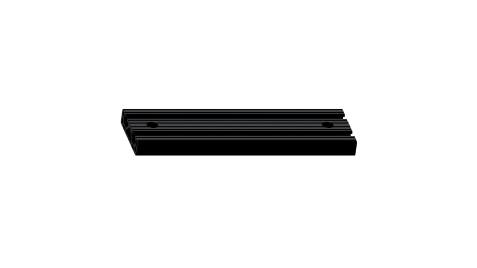 Blac-Rac 10in T-Channel Mount, Black/Gray, 25010