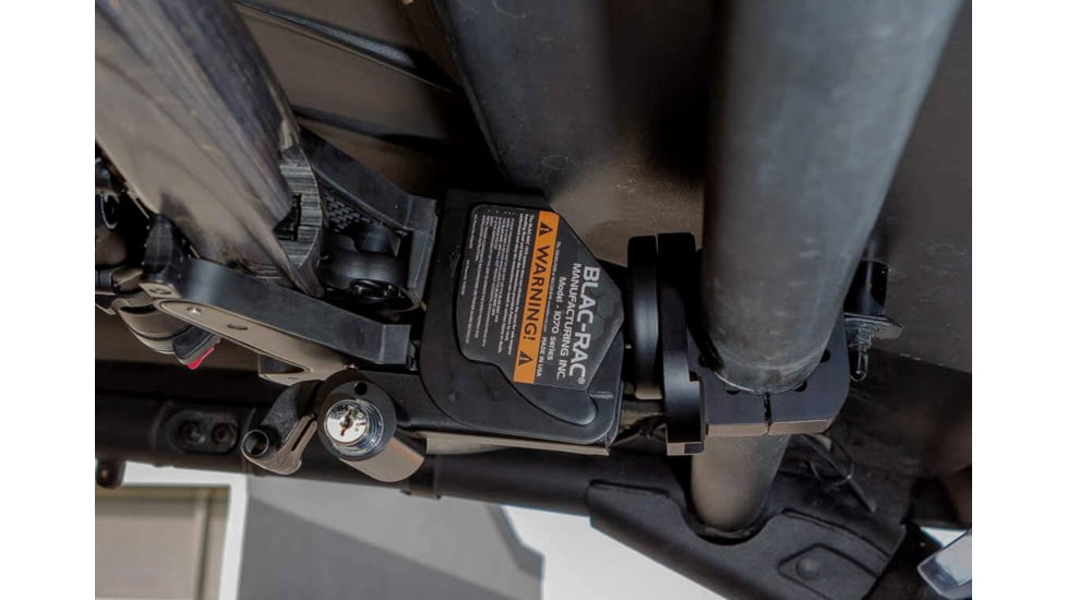 Blac-Rac 1.25in Tube Mount, Black/Gray, 26125