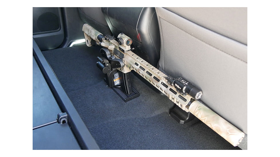 Blac-Rac Weapon Retention System w/LOCK, Black/Gray, BR95 1070-LOC