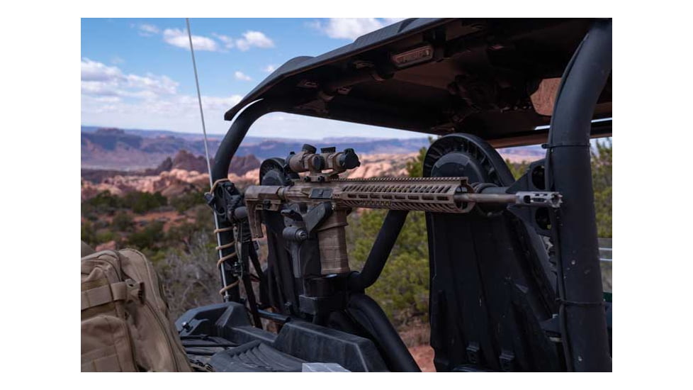 Blac-Rac Weapon Retention System w/LOCK, Black/Gray, BR95 1070-LOC