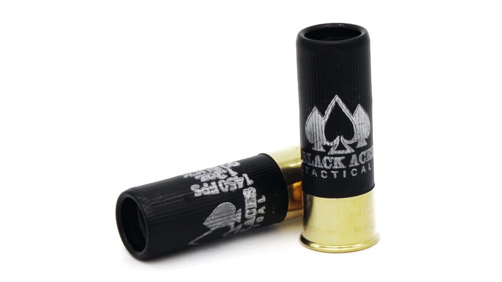 Black Aces Tactical GT9 Turkey 12 Gauge, #00 Buck, 9 Pellet, 2 3/4in, 1450 ft/s, Plastic Shell Centerfire Shotgun Buckshot Ammo, 10 Rounds, BATGT9BUCKSINGLE