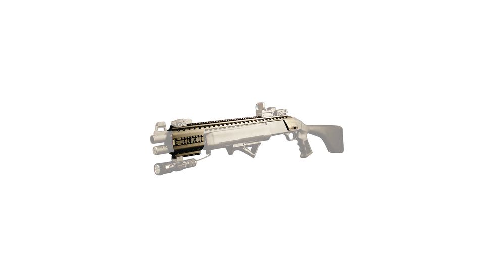 Black Aces Tactical Mossberg 930 Quad Tactical Rail Black