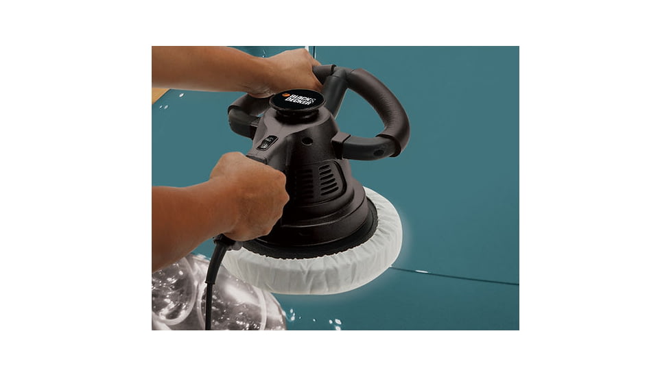 Black &amp; Decker Random Orbit Waxer/Polisher, Black, 10, W010B