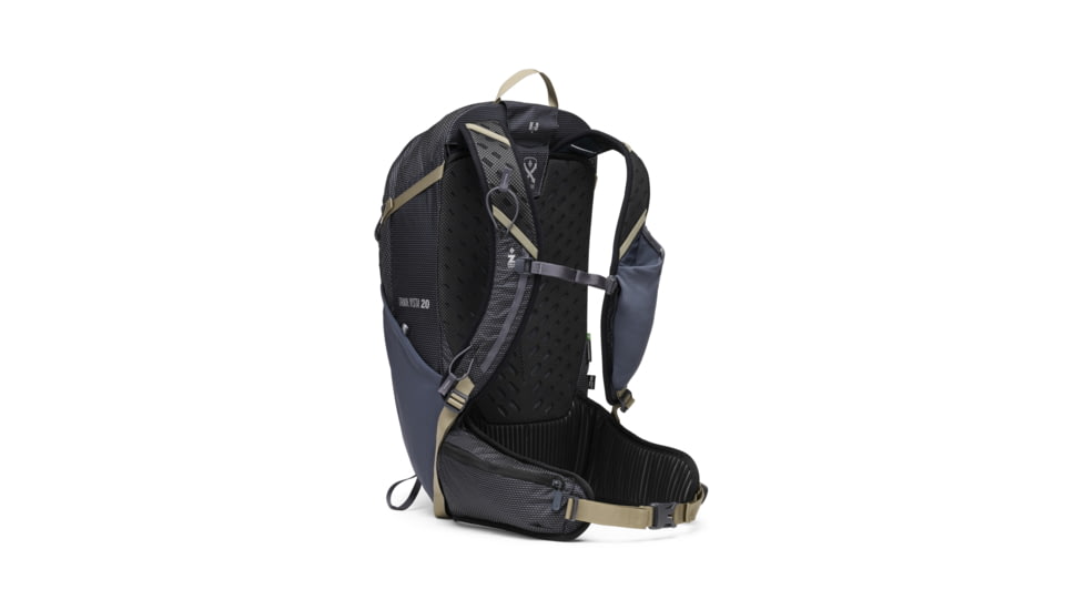 Black Diamond 20L Trail Vista Backpack, Black/Carbon, Medium/Large, BD6812649150M-L1