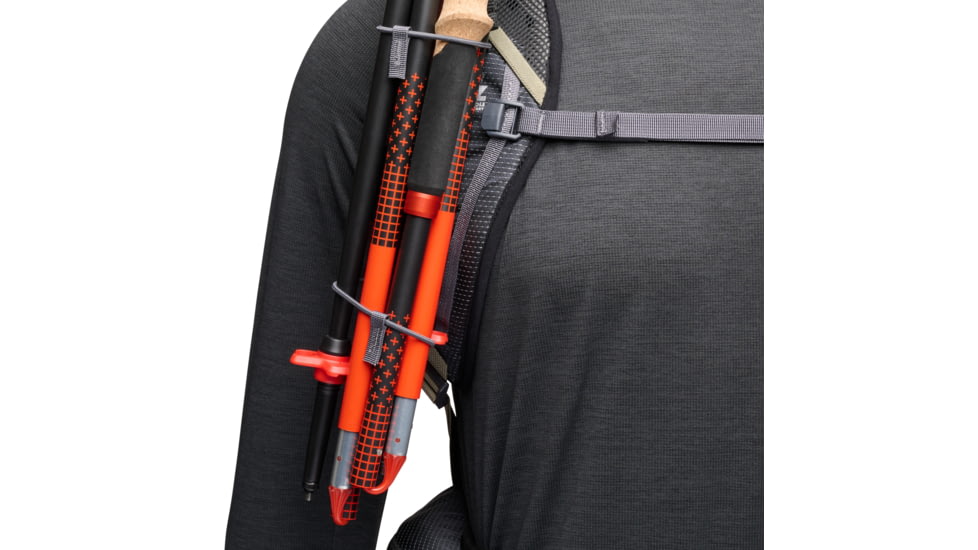 Black Diamond 28L Trail Vista Backpack, Black/Carbon, Medium/Large, BD6812659150M-L1