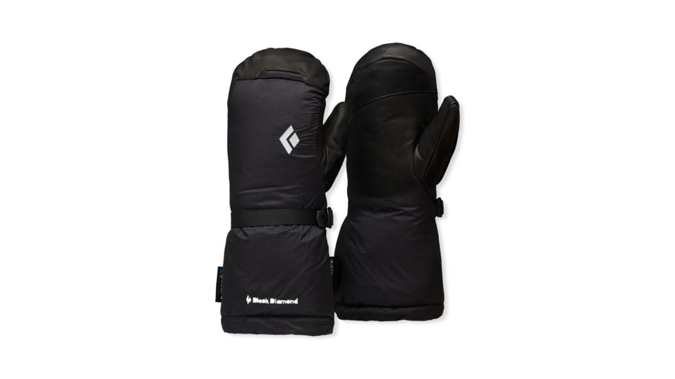 Black Diamond Absolute Mitts, Black, Small, BD8010140002SML1