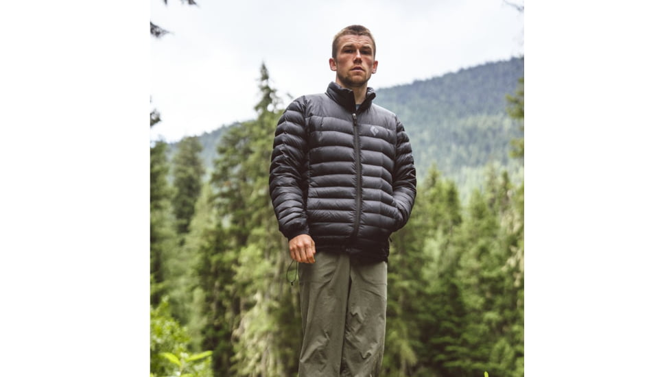 Black Diamond Access Down Jacket - Mens, Carbon, Large, AP7440950003LRG1