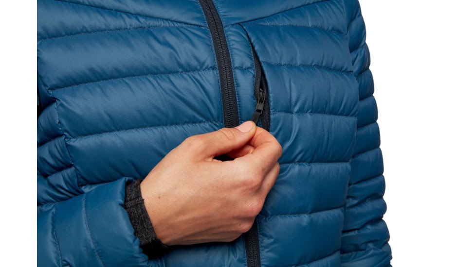 Black Diamond Access Down Parka - Womens, Azurite, Extra Small, AP7460824022XSM1