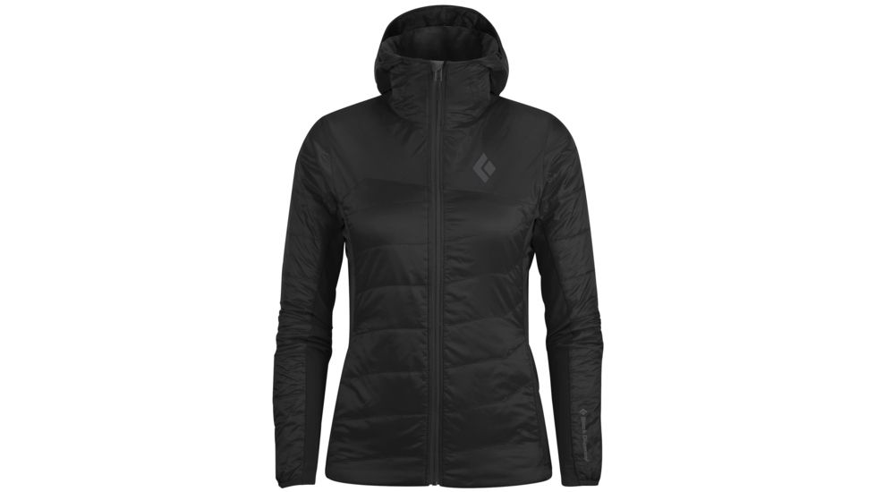 Black Diamond Access LT Hybrid Hoody - Womens-Black-Large