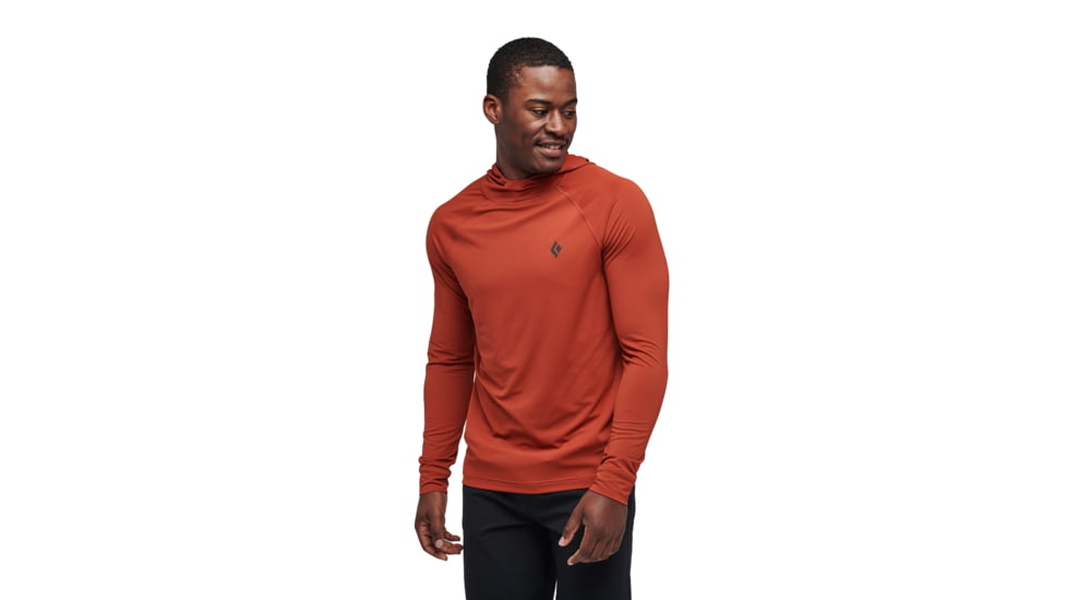Black Diamond Alpenglow Hoody - Mens, Burnt Sienna, Large, AP7520206044LRG1